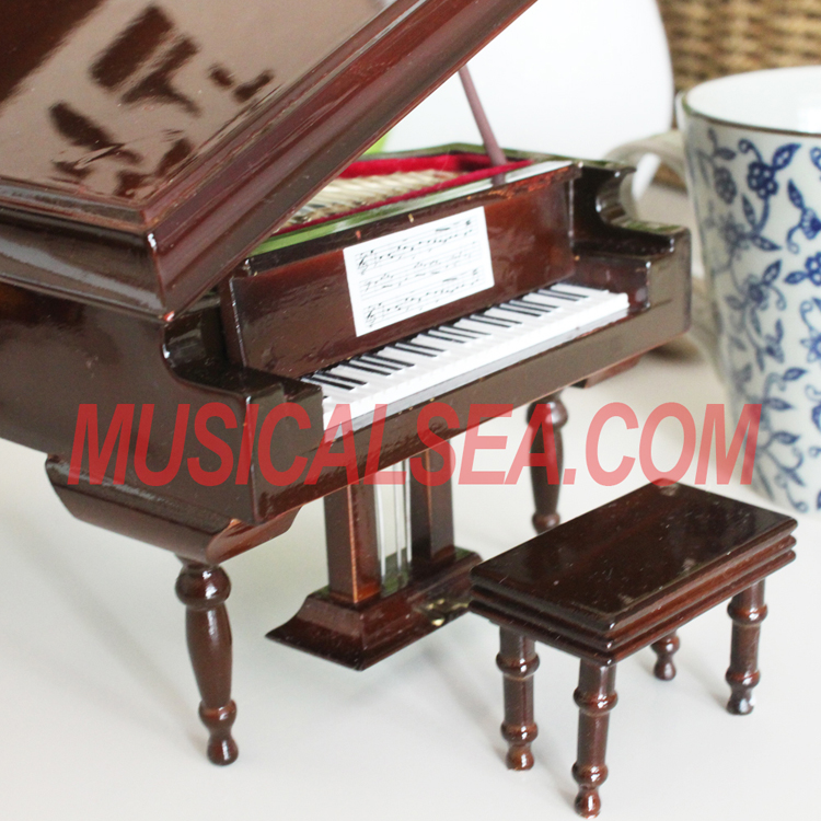 mini piano music box